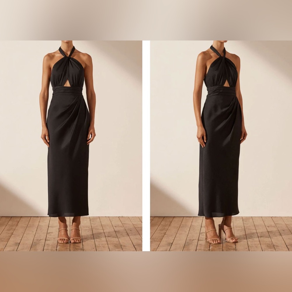 SHONA JOY Black Dress